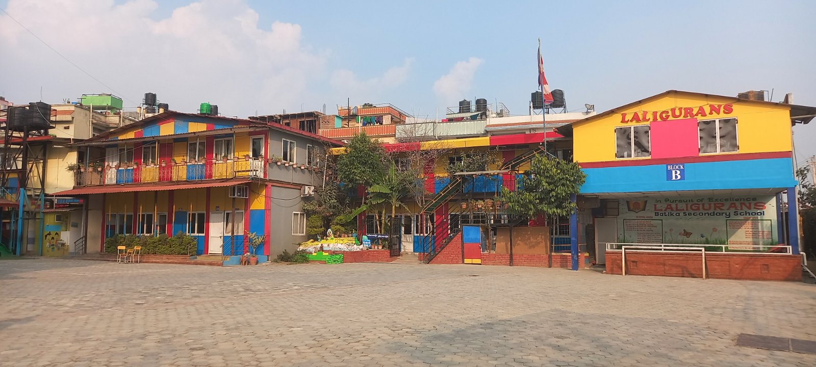 Laligurans Batika Secondary School, Kathmandu Building 