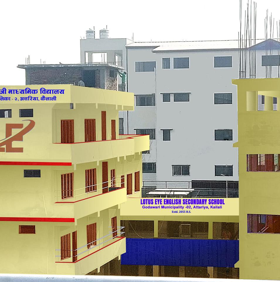 Lotus Eye English Secondary School, Kailali Building 