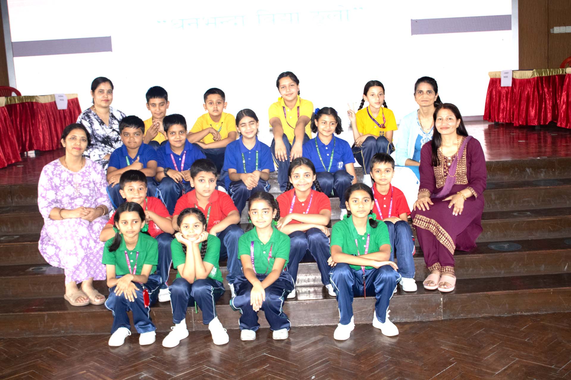 LRI School, Kathmandu Primary Level Students 