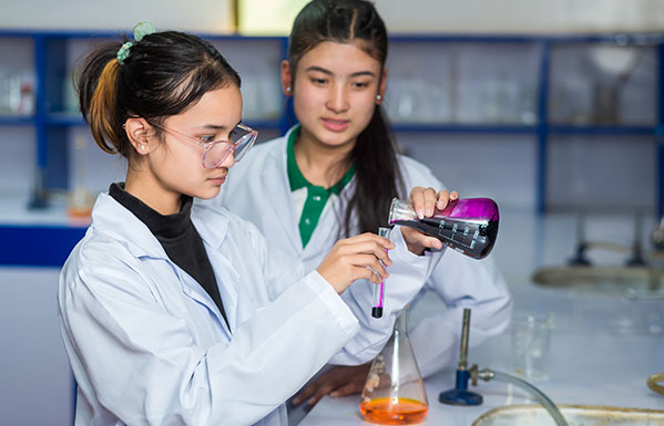 Lumbini Academy Secondary School, Kathmandu Science Practical Class 