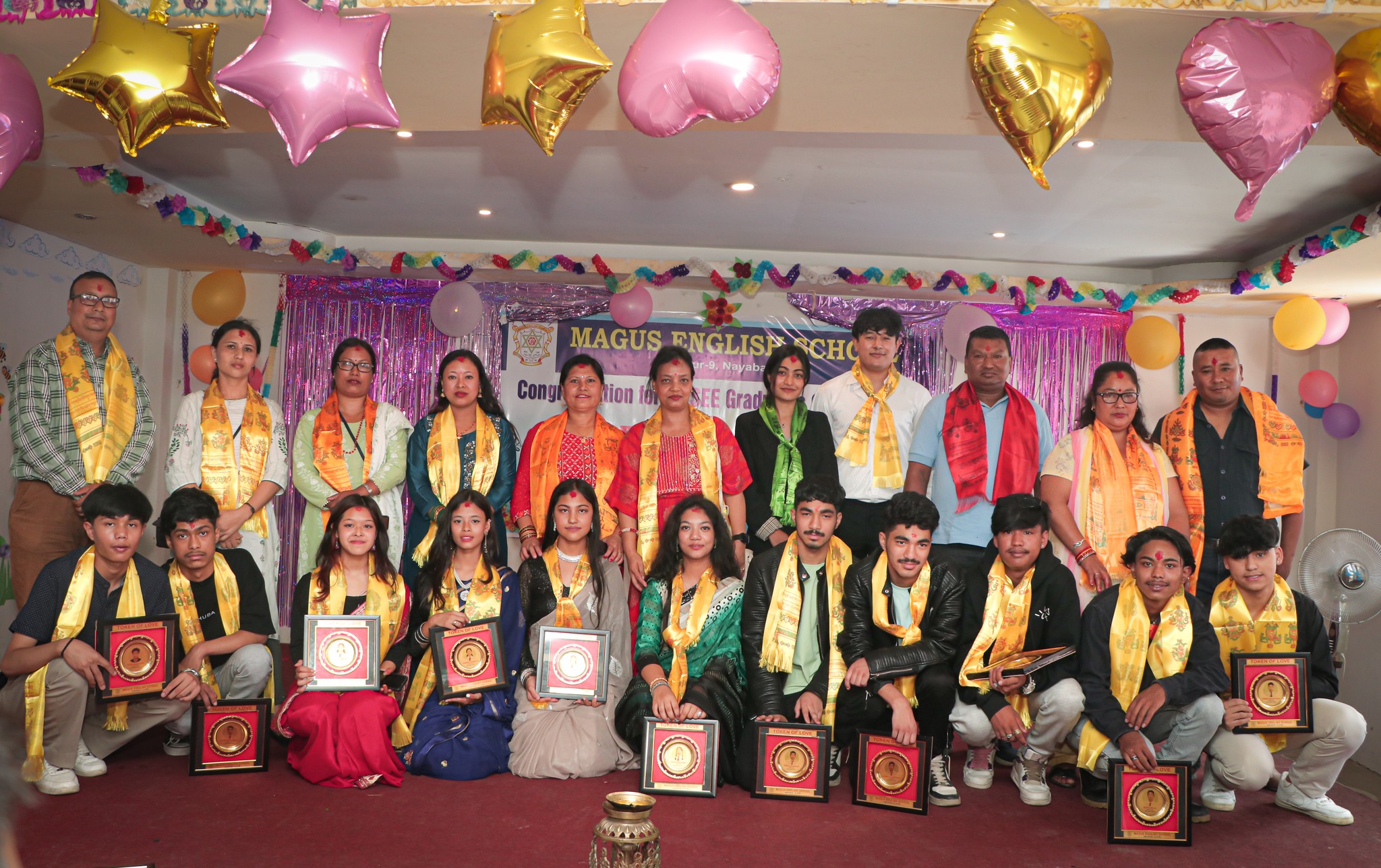 Magus English School, Kathmandu Graduation 