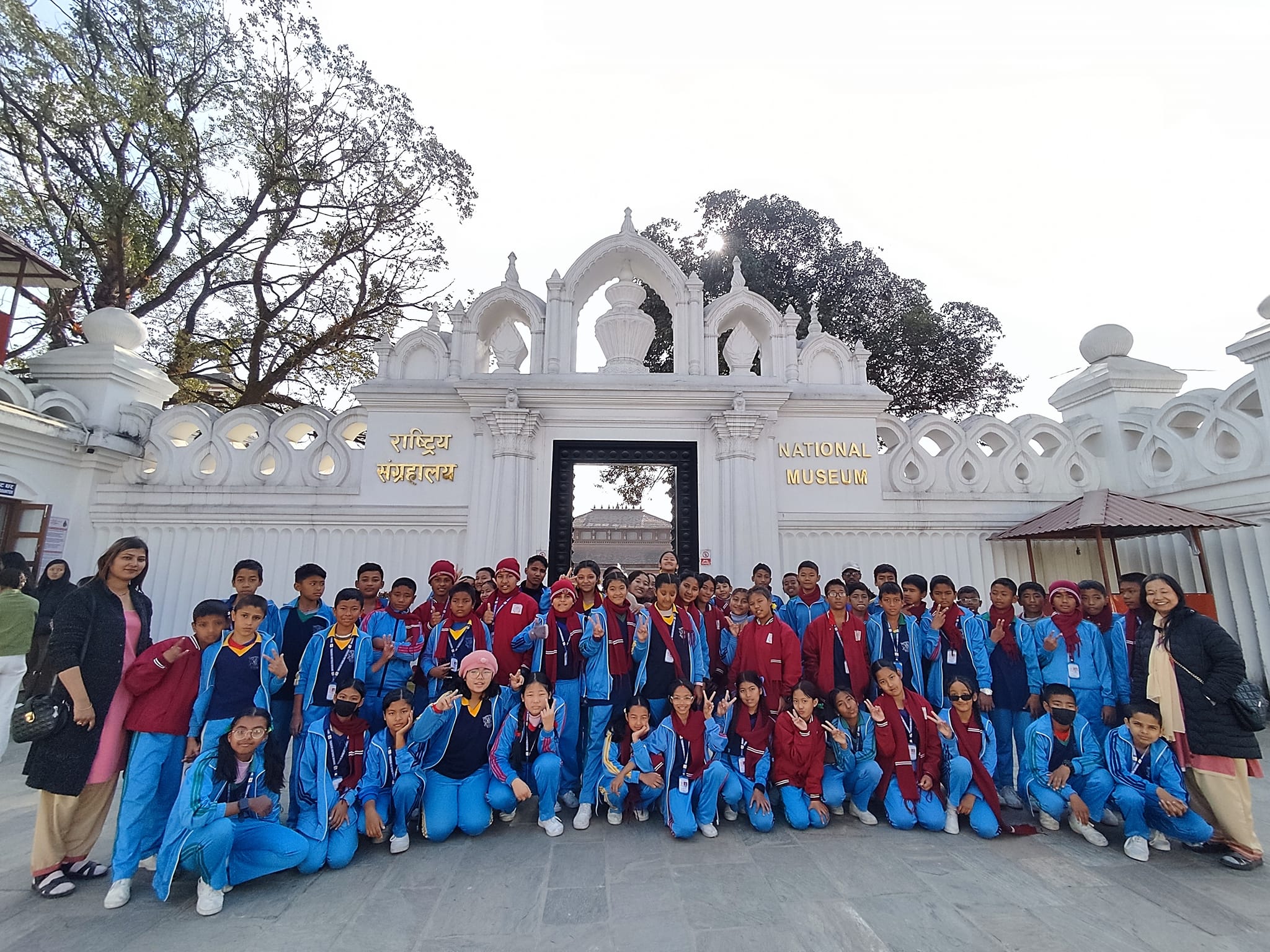 Magus English School, Kathmandu Museum Visit 