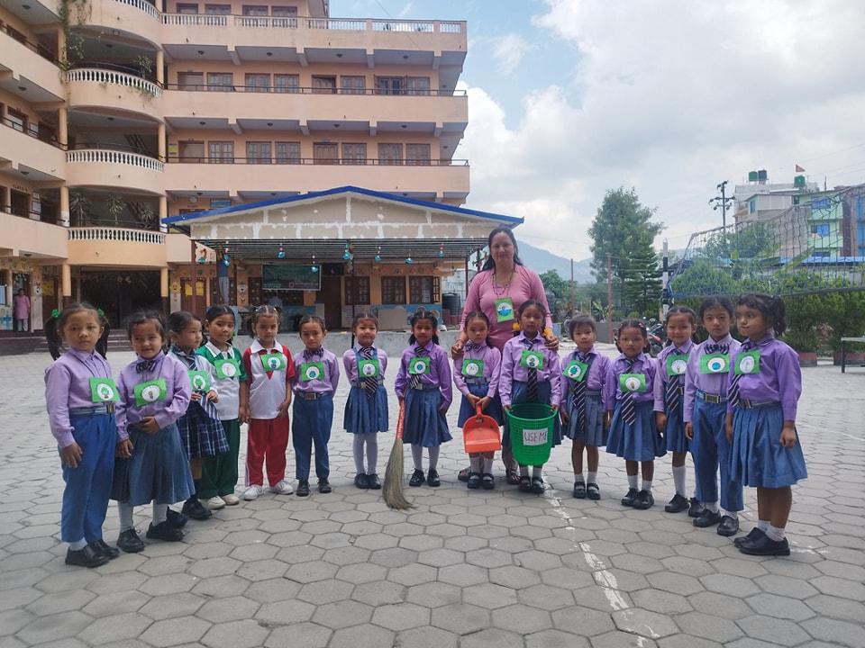 Mahalaxmi English High School, Kathmandu Sanitation Program 