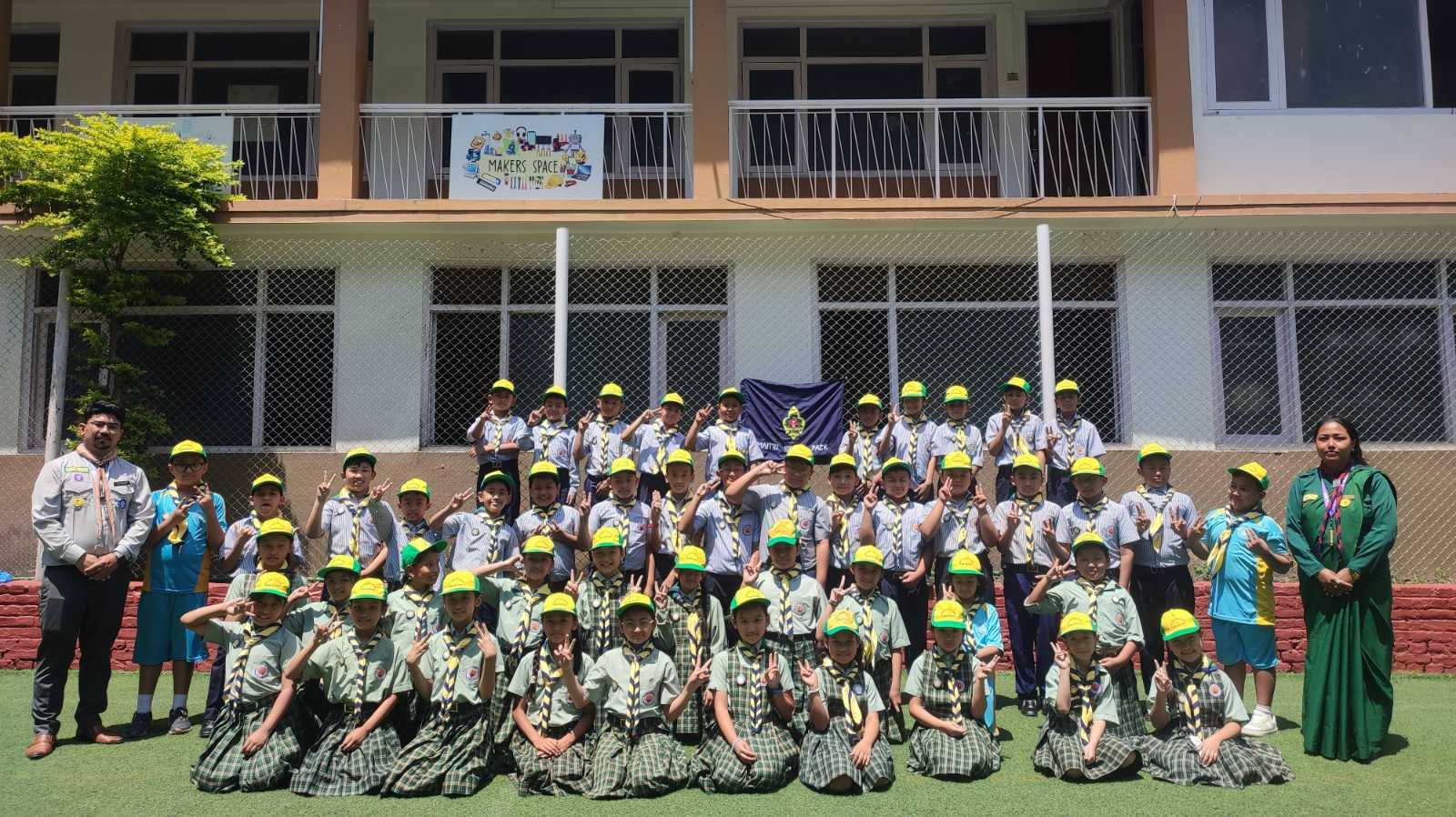 Maitri School, Kathmandu Scout Day 