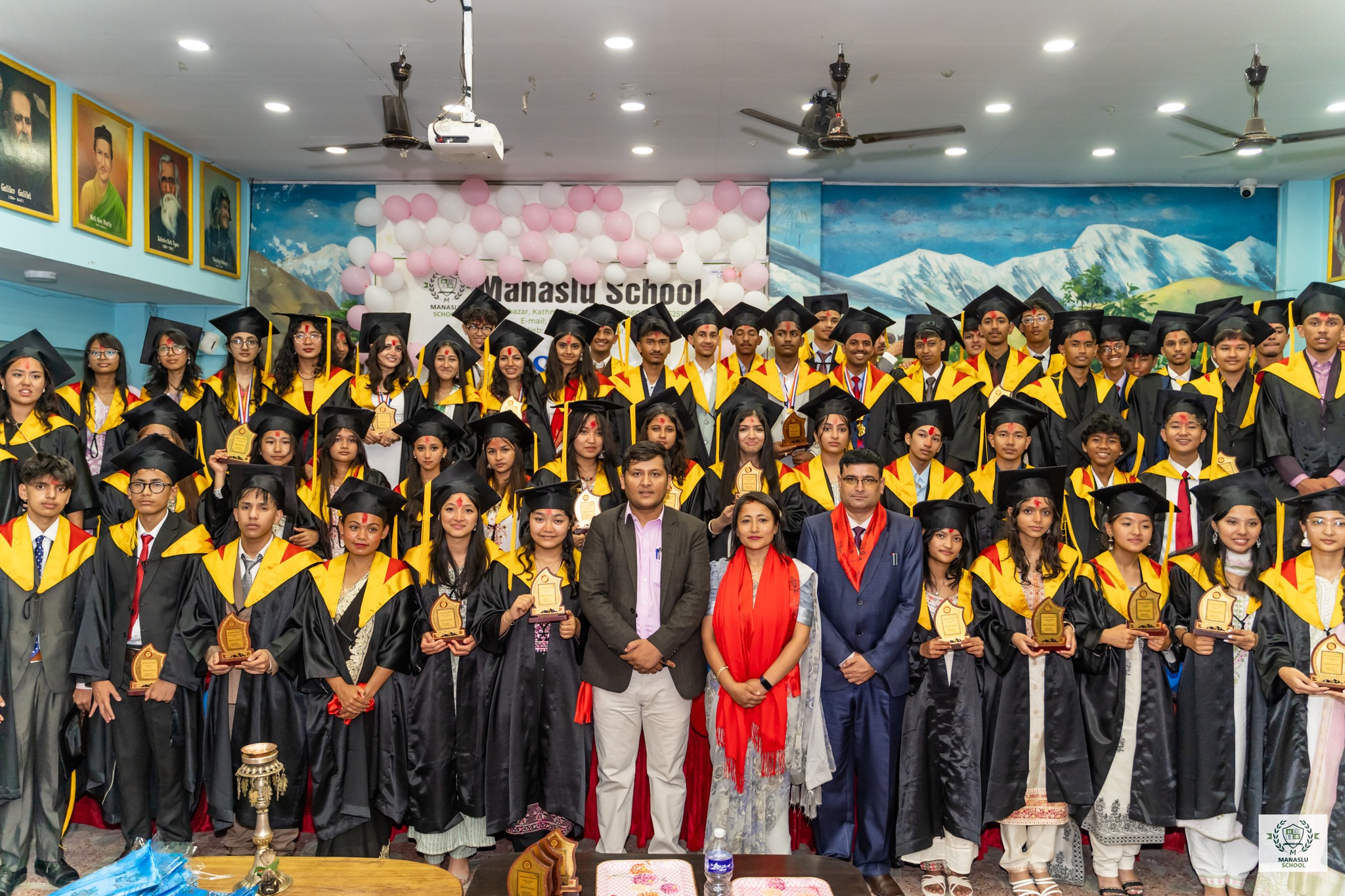 Manasalu Public Secondary school, Kathmandu Graduation 