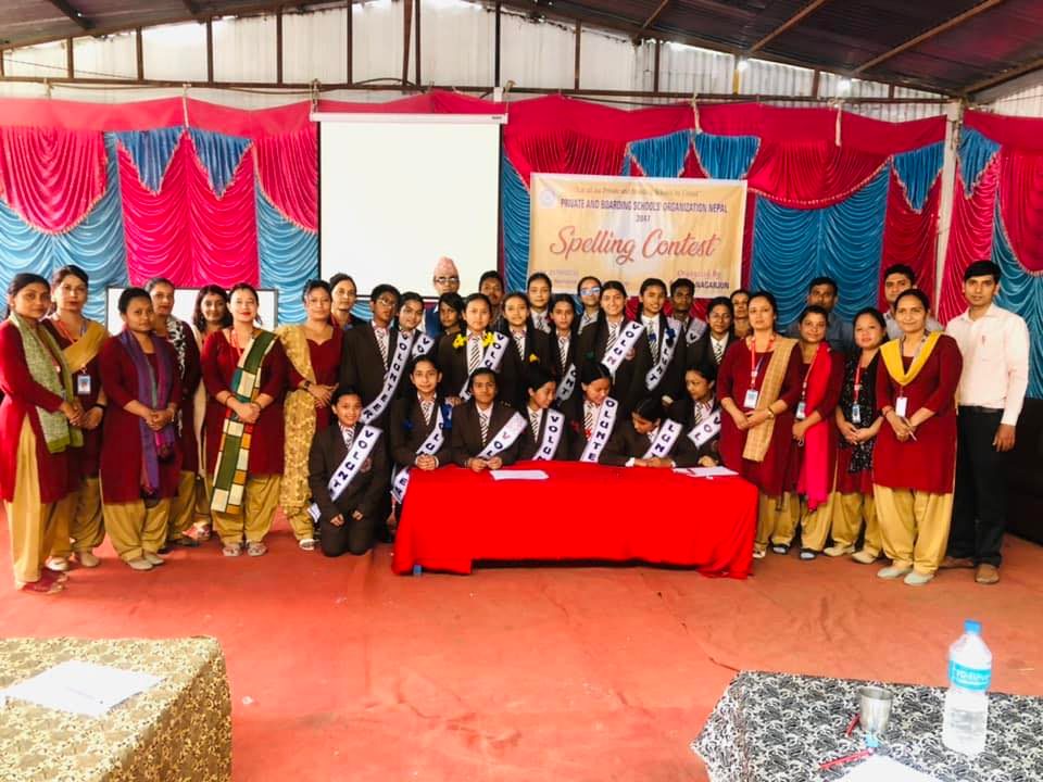 Mandala International School, Kathmandu Spelling Contest