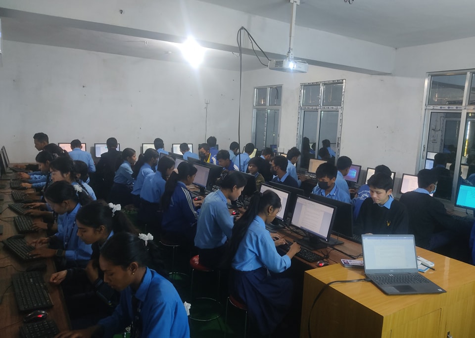 Mandavi Secondary School, Pyuthan Computer Lab 