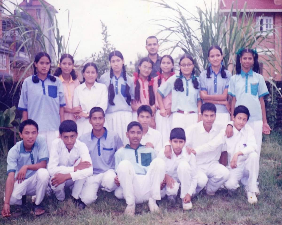 Manmohan Memorial Secondary School, Kathmandu Students 
