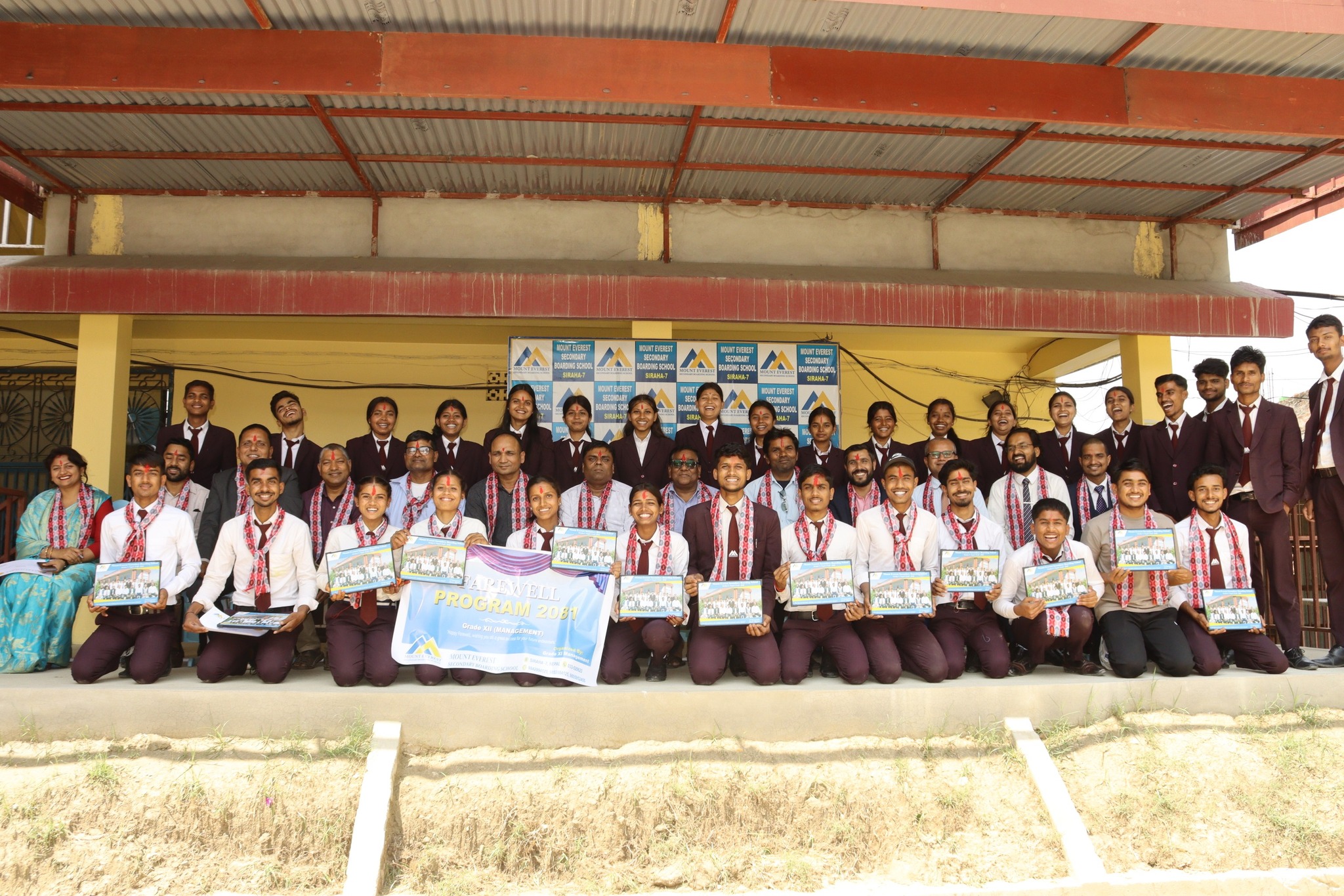 Mount Everest Boarding Secondary School, Siraha Farewell Program 