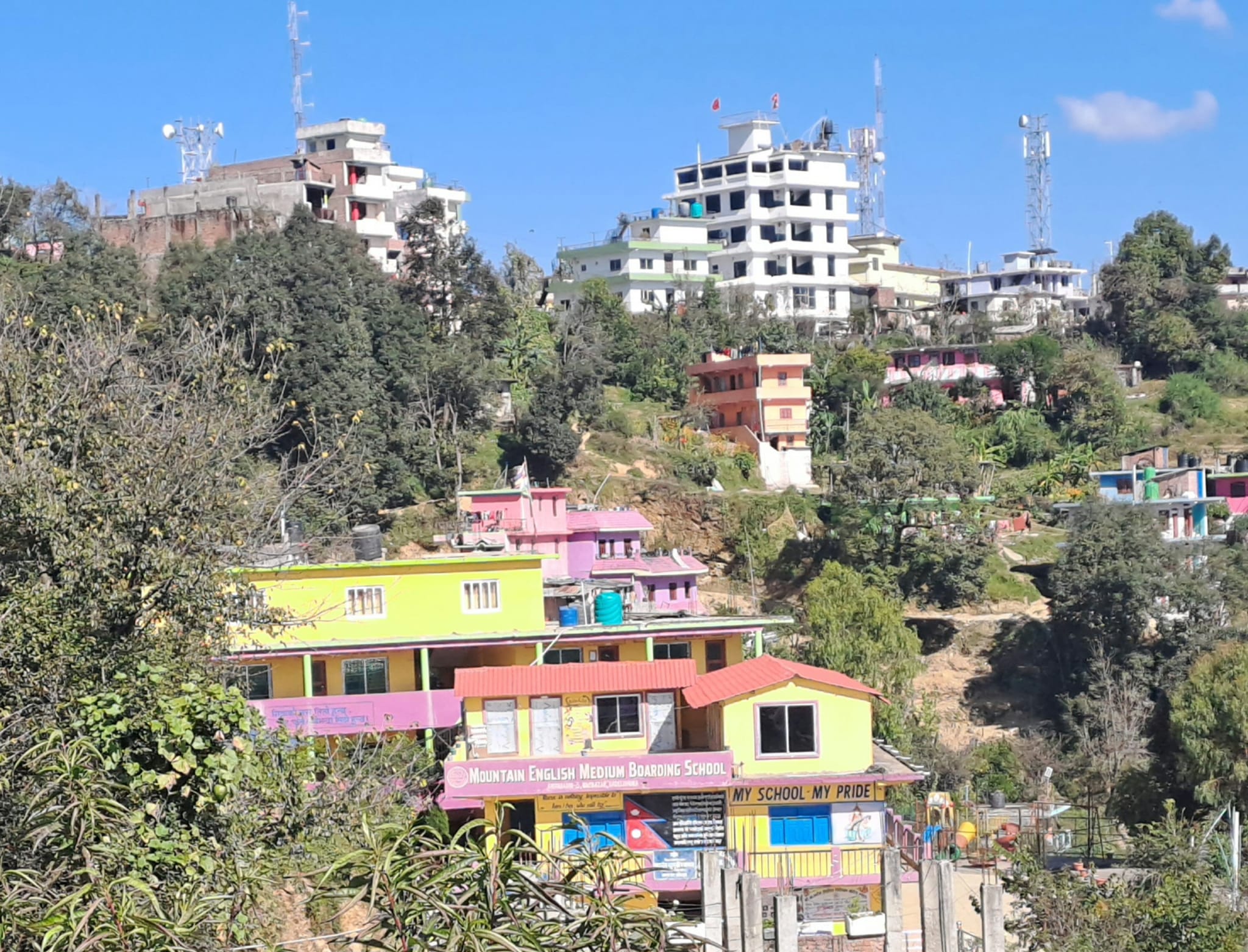 Mountain English Medium Boarding Secondary School, Dadeldhura Building 