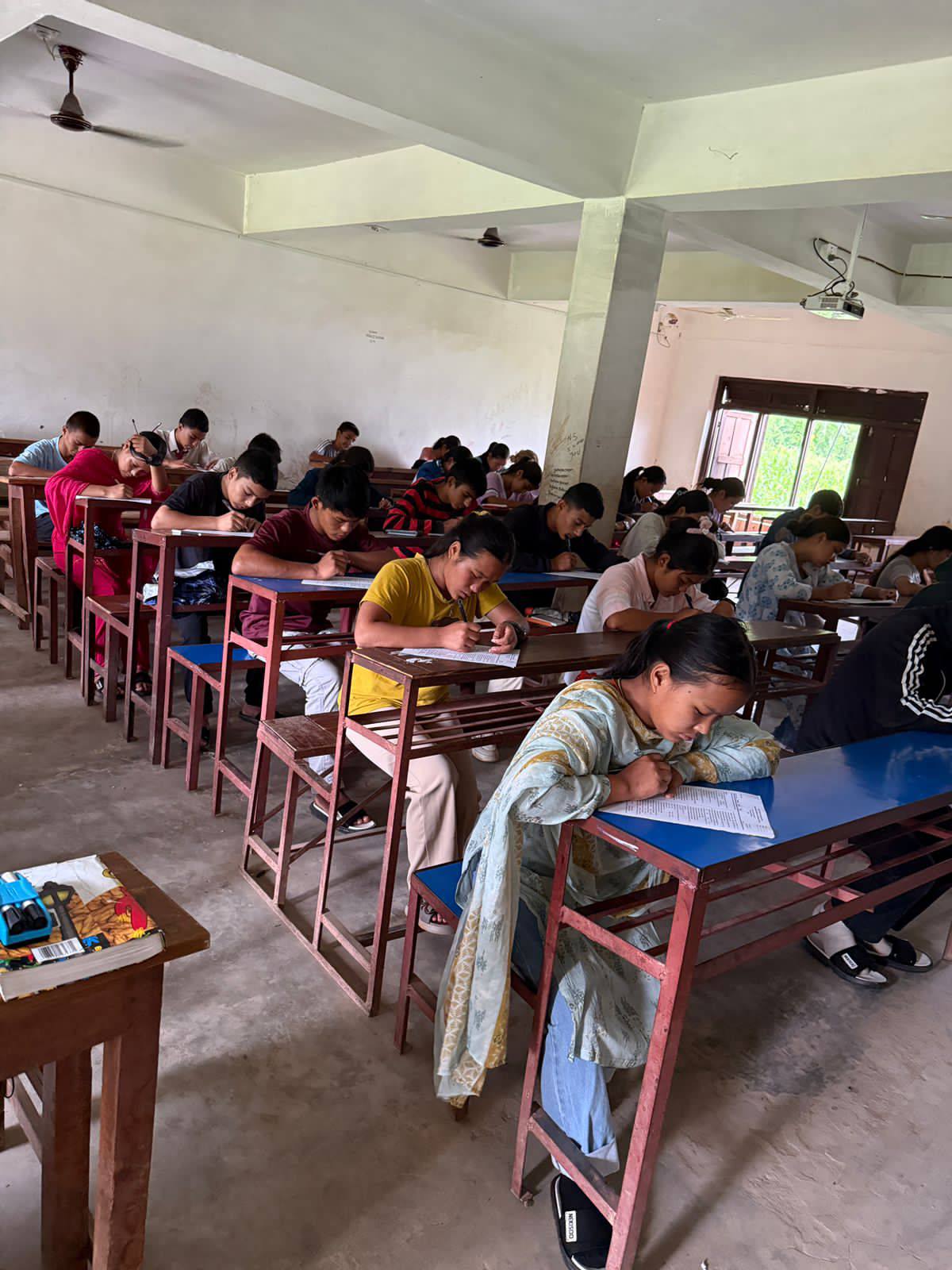 Mukti Secondary School, Pyuthan Classroom 