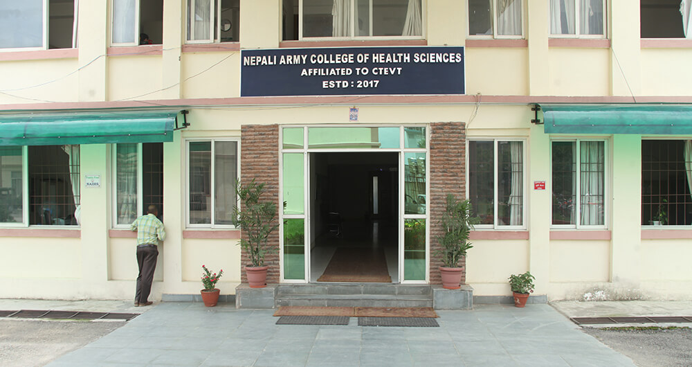 Nepali Army College of Health Sciences NACHS Admin Building  