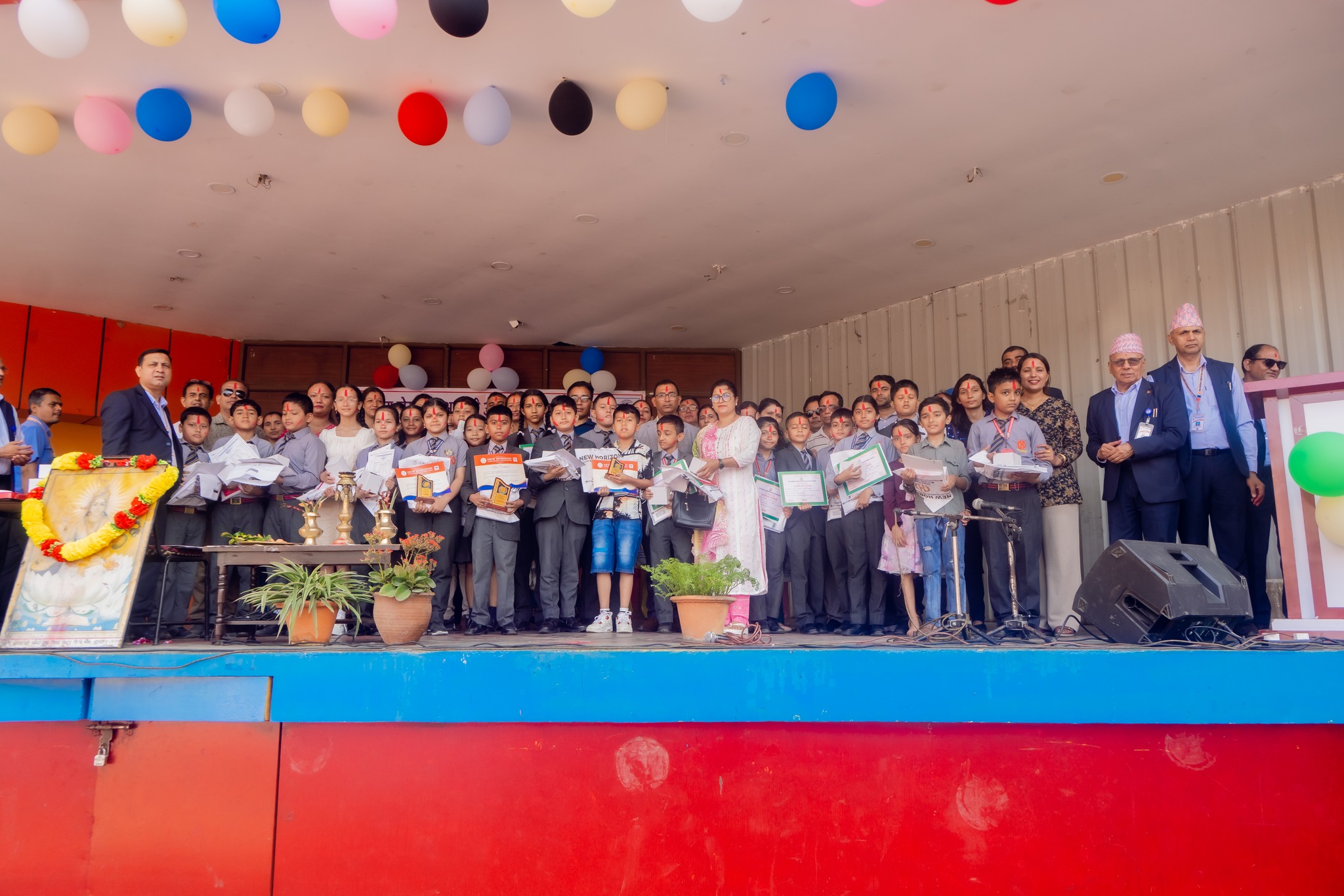 New Horizon English Boarding Secondary School, Butwal Students 