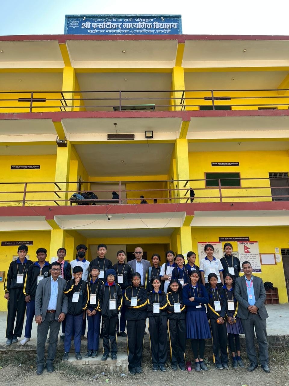 Pharsatikar Secondary School, Rupandehi Students 