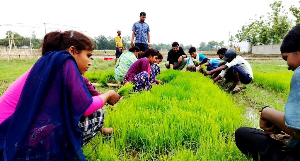 Plant Science Classes Begin at Jayakisan School, Narainapur, Banke 