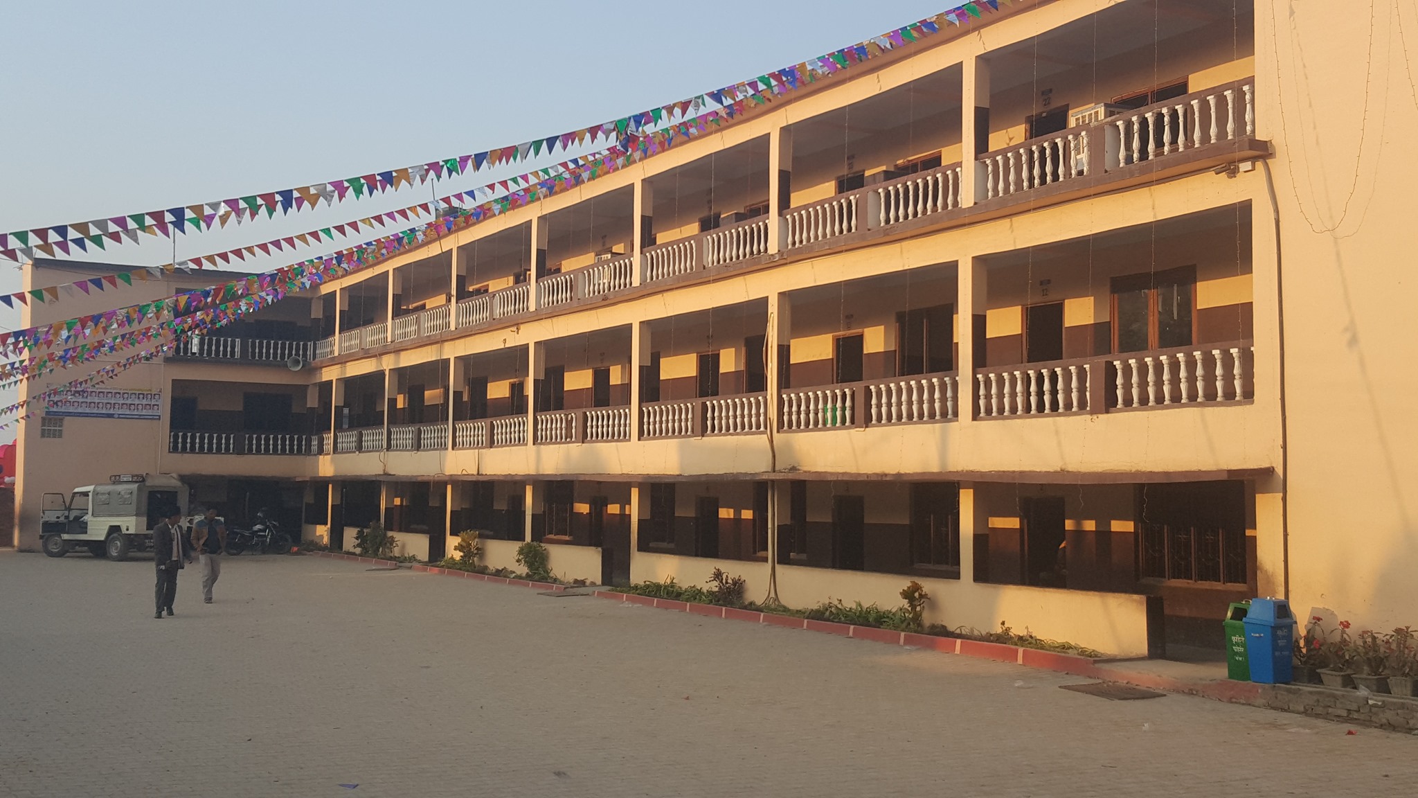 Prabhat English Boarding Secondary School, Rupandehi Building 