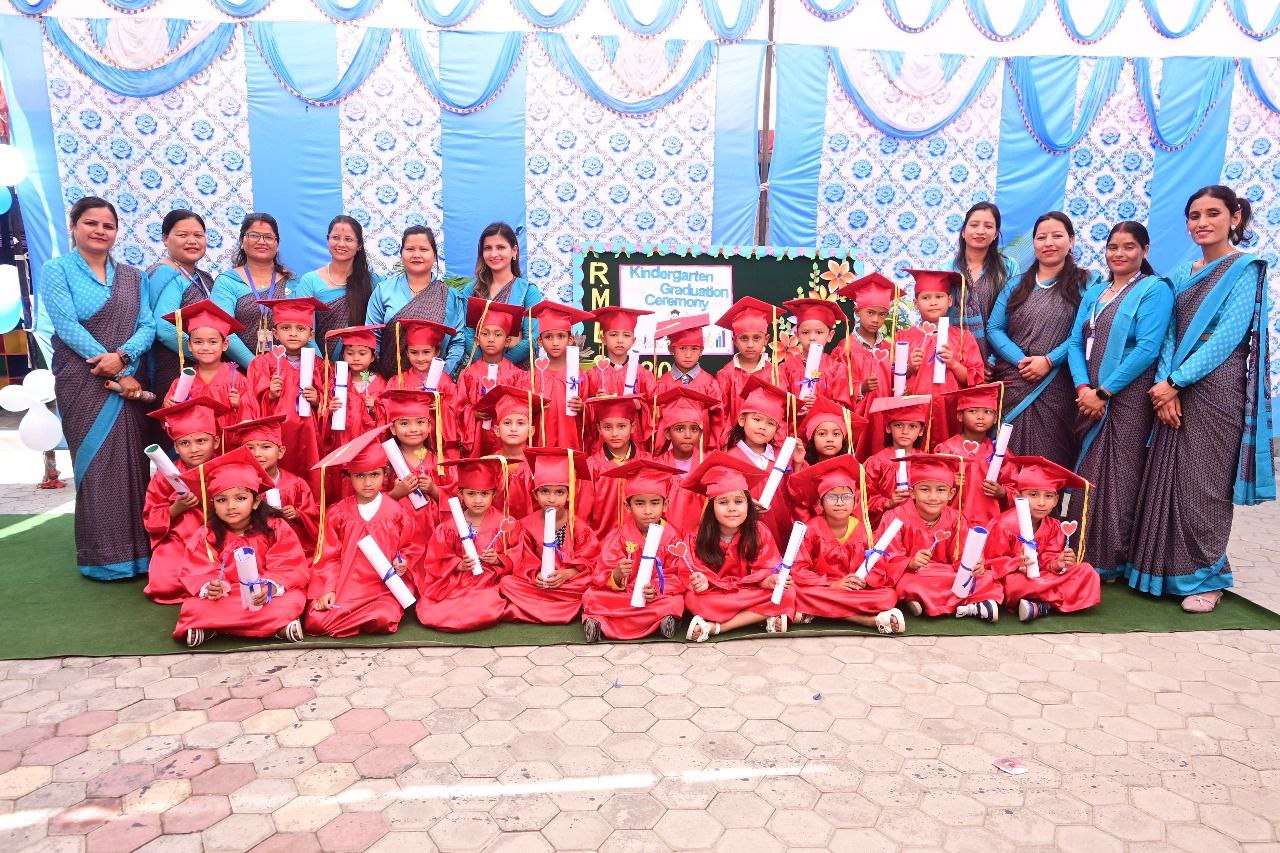 Radiant Montessori English Secondary School, Kailali Students 