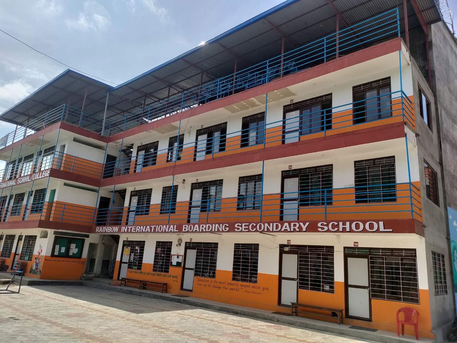 Rainbow International Secondary School, Kathmandu Building 