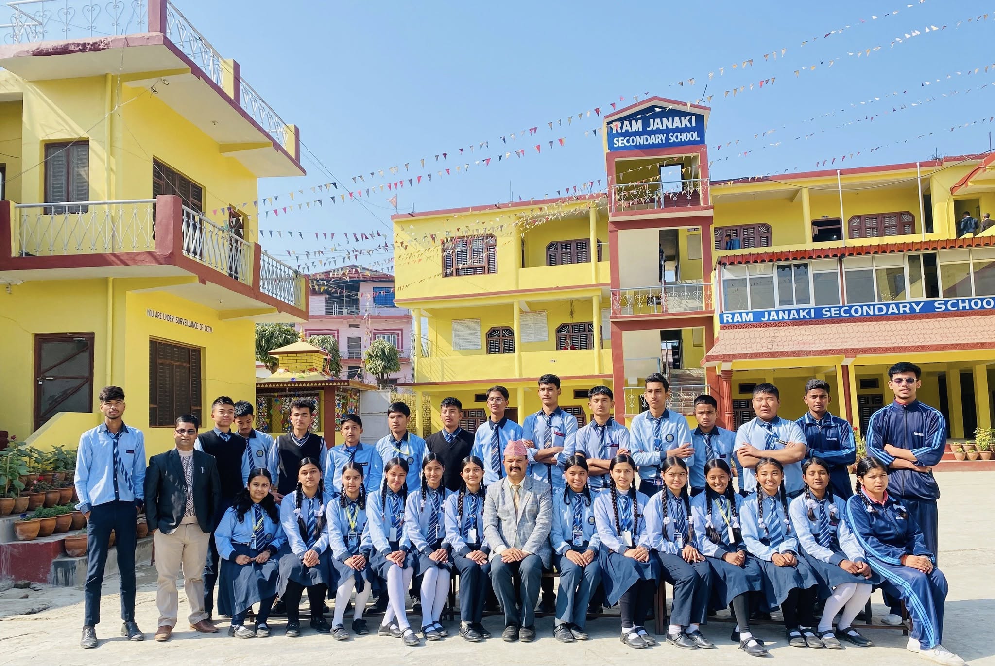 Ram Janaki Secondary School, Banke Students 