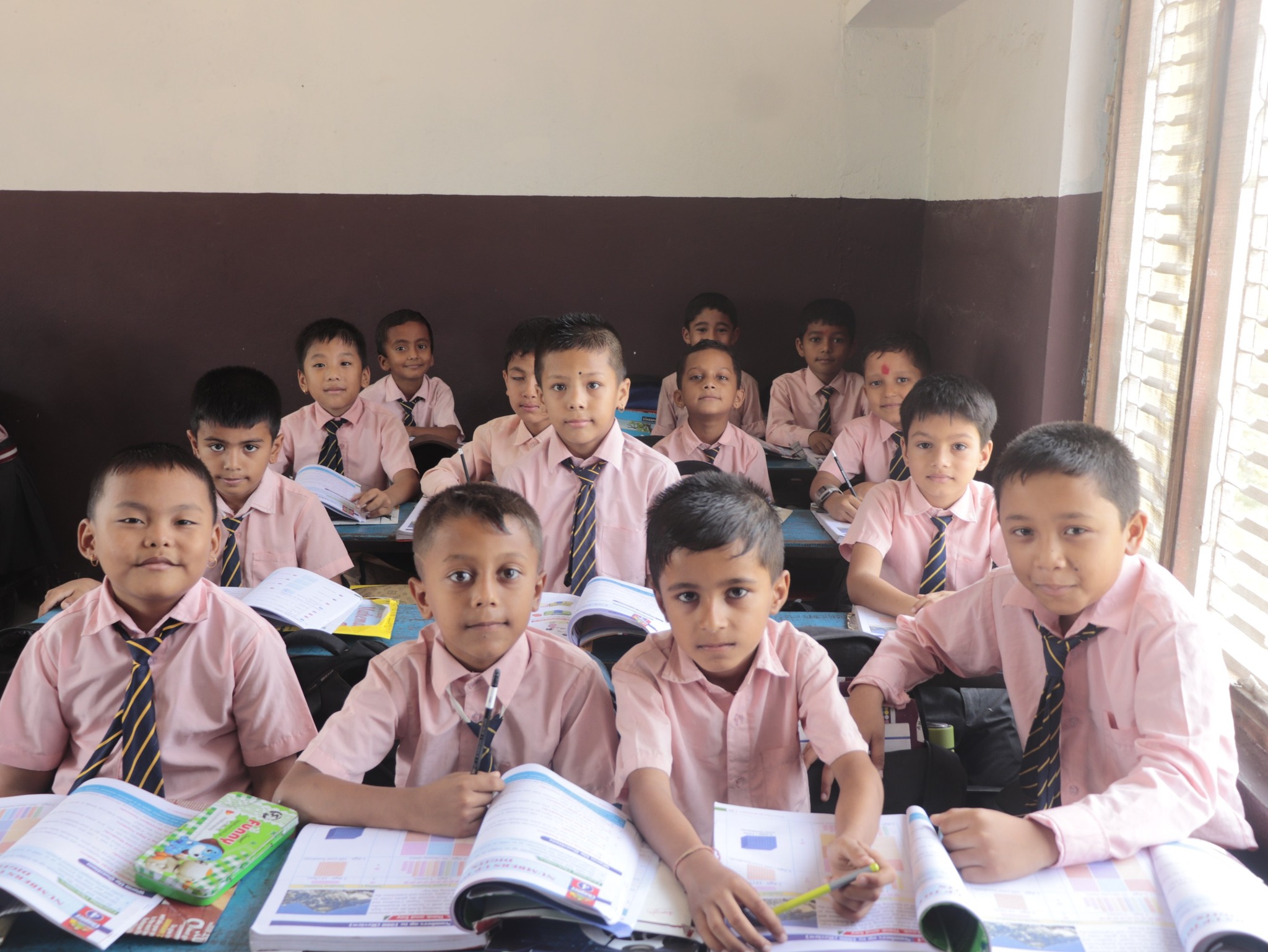 Sagarmatha English Boarding Secondary School, Rupandehi Students 