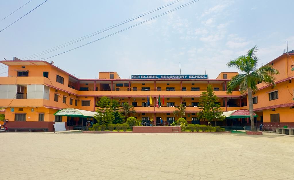 Sai Global Secondary School, Rupandehi Building 