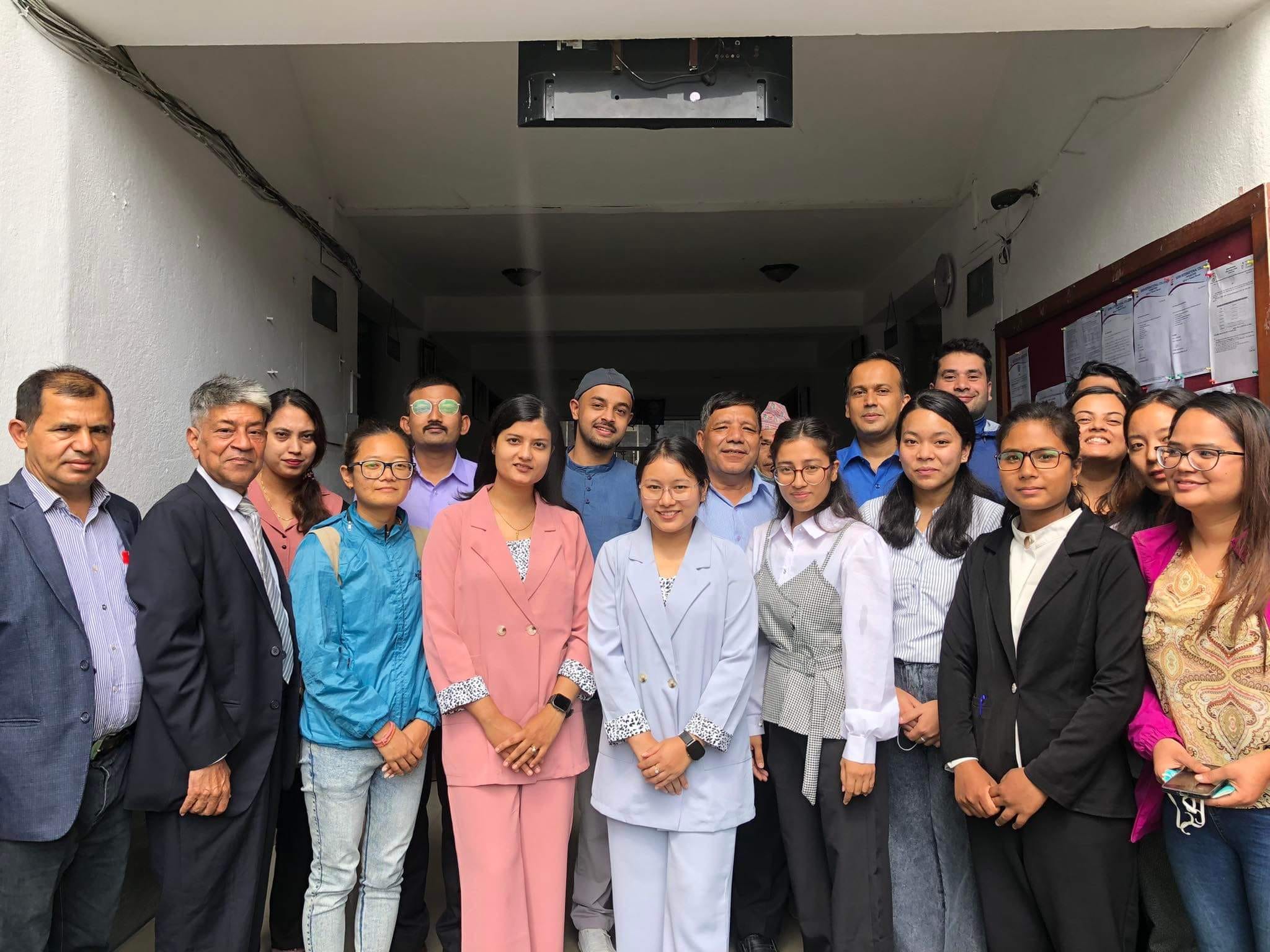 SANN International Secondary School, Kathmandu Students 