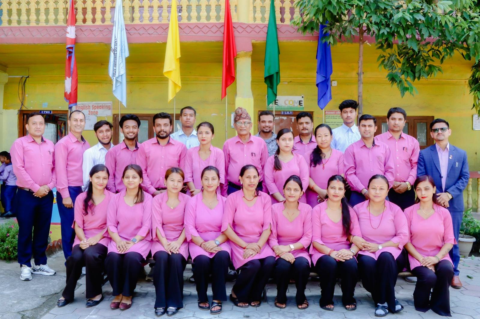 Saraswati Niketan English Boarding Secondary School, Nawalpur Staffs 
