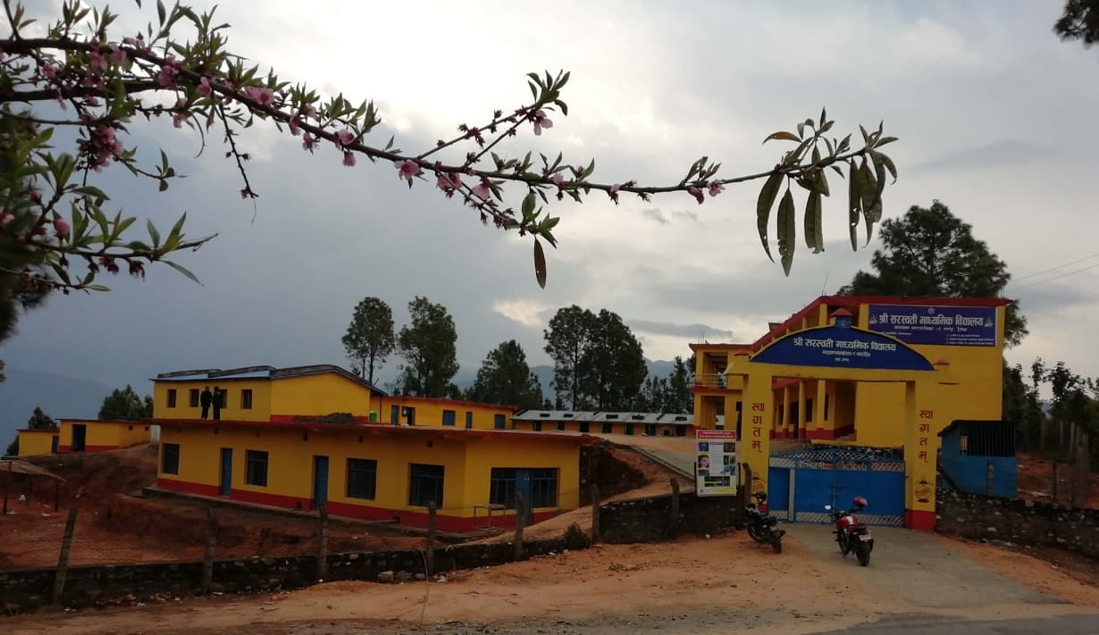 Saraswati Secondary School, Tartang, Dailekh Building 