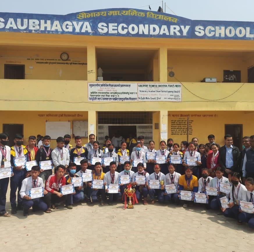 Saubhagya Secondary School, Palpa Building 