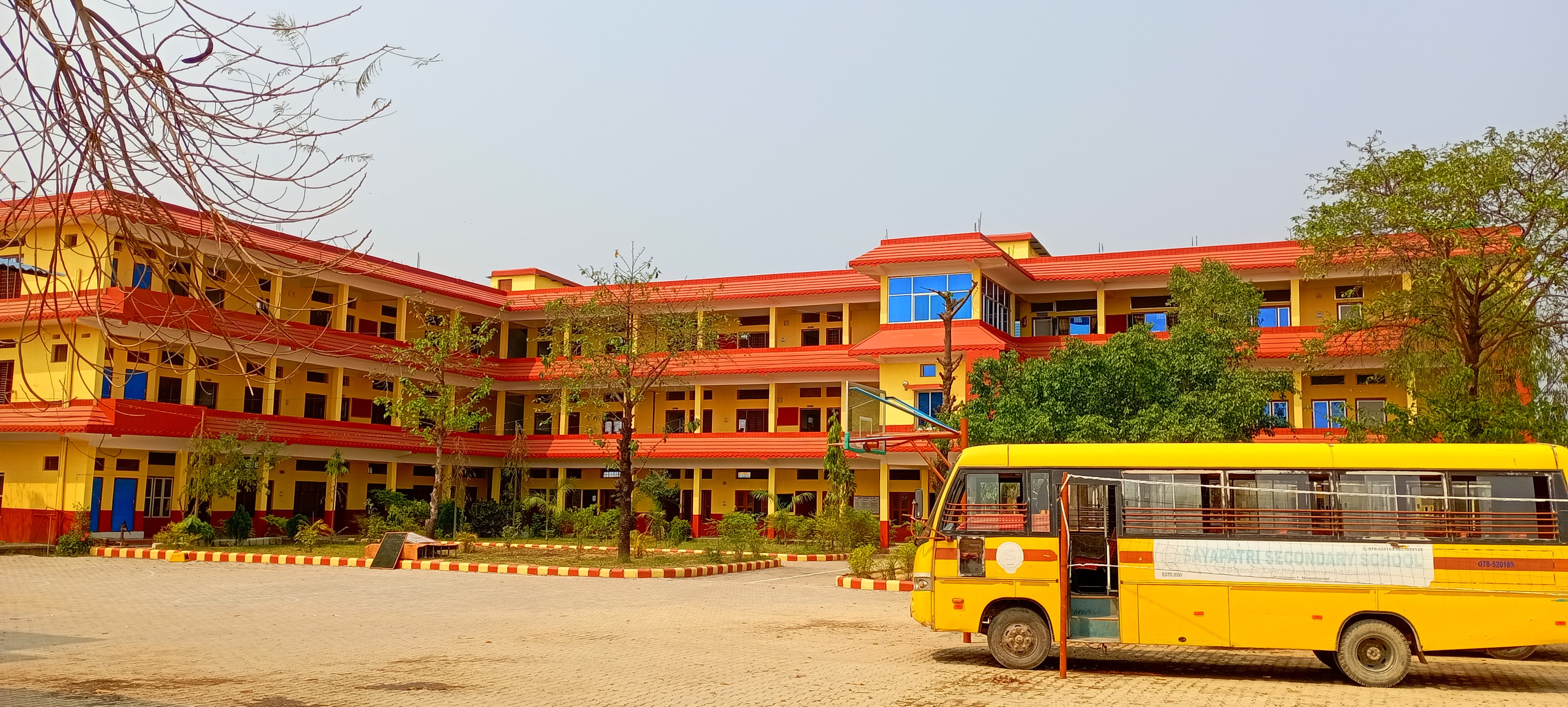 Sayapatri English Secondary School, Parasi Building 