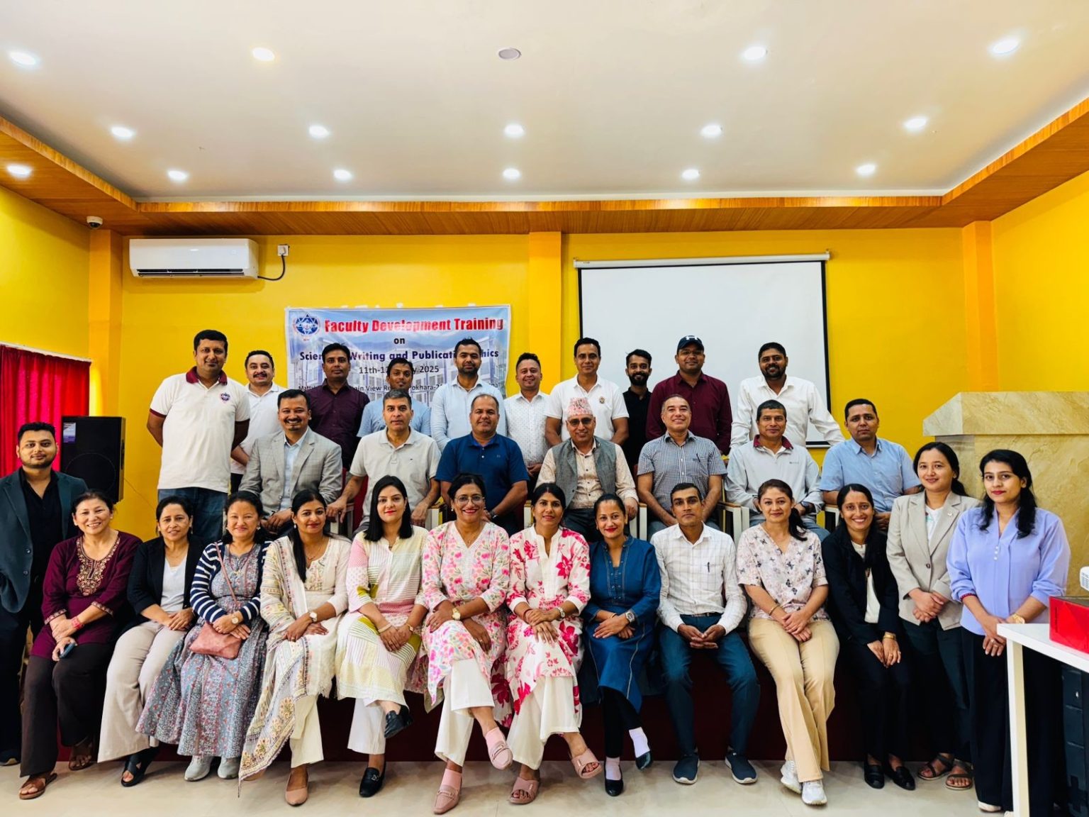 Scientific Writing Ethics Training at Pokhara University 