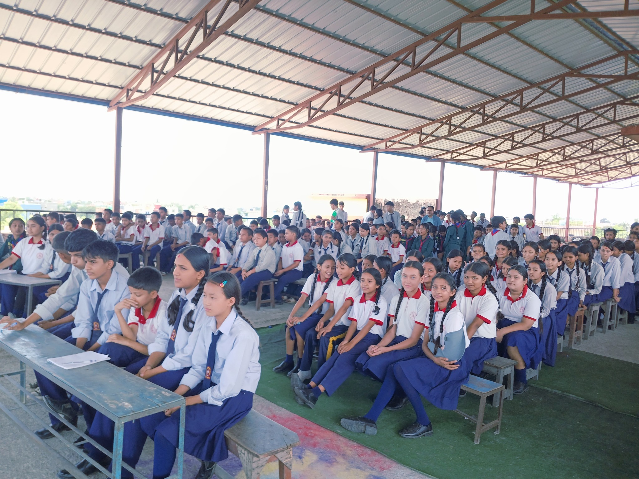 Shankarnagar Durgadatta Secondary School, Rupandehi Students 