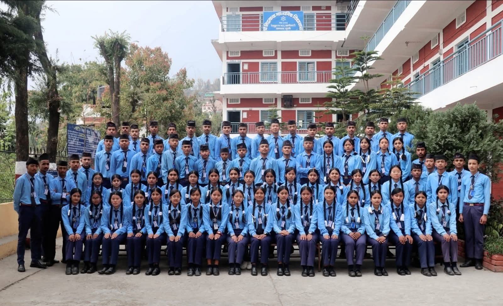 Siddhababa Secondary School, Gulmi Grade 10 Students 