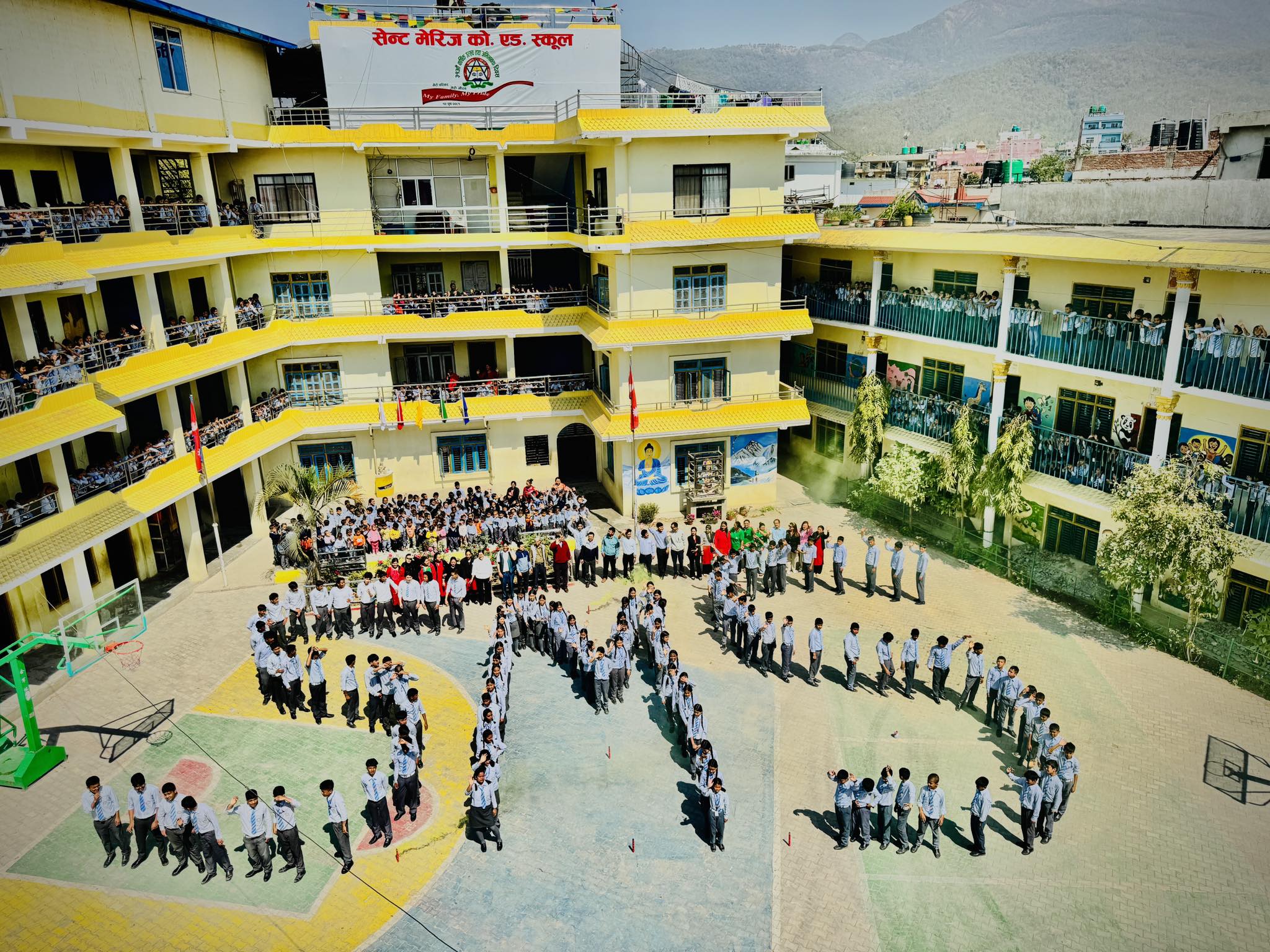 St. Mary's Co-Ed School, Surkhet Building 
