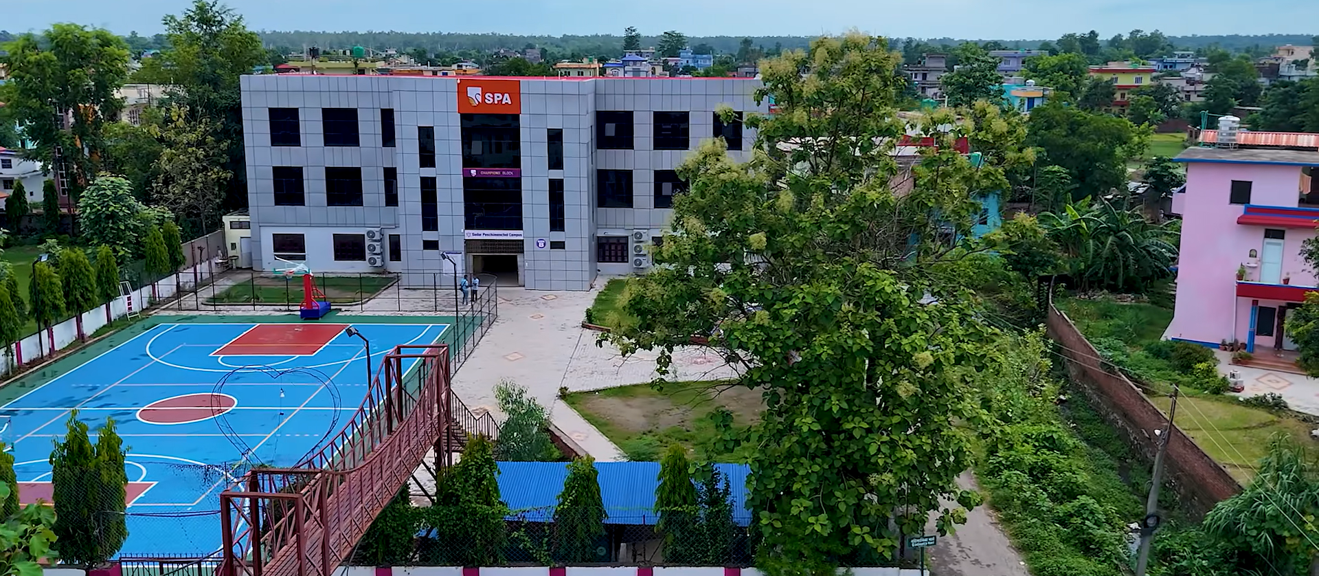 Sudur Pashchimanchal Secondary School, Dhangadhi Building 