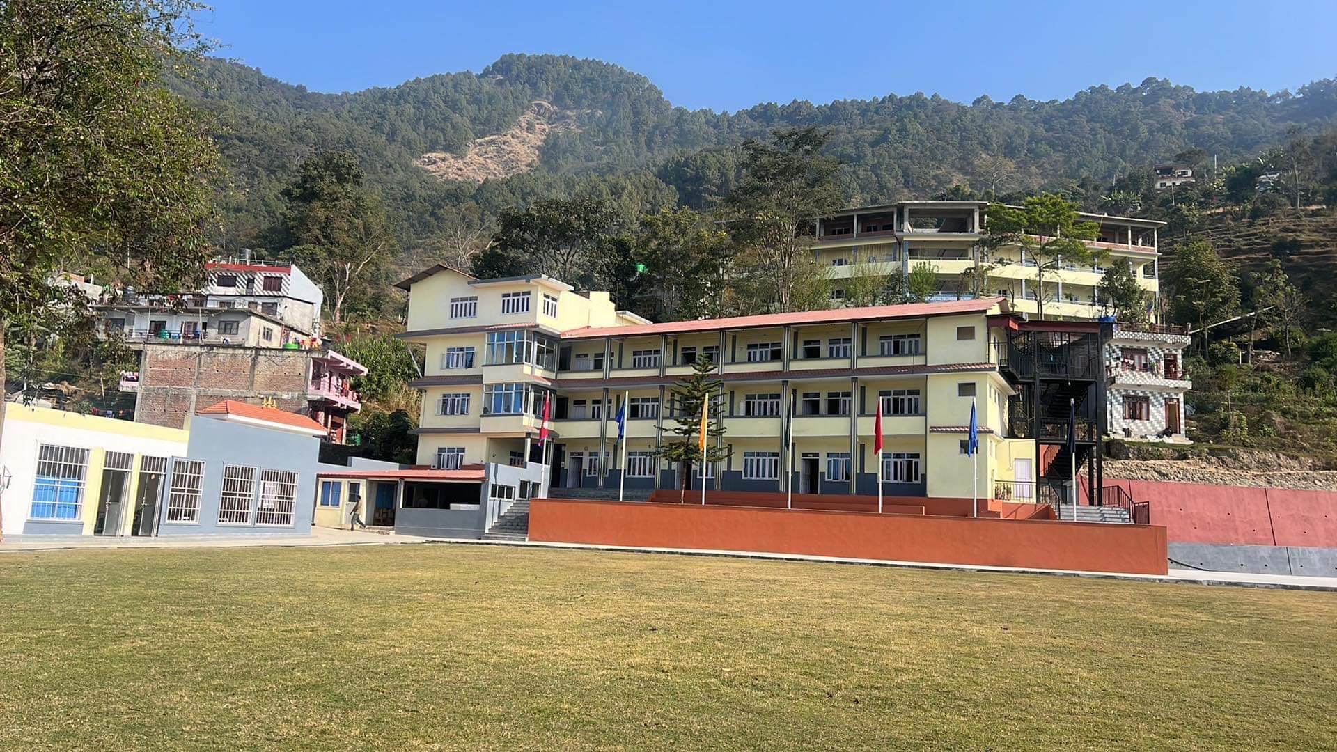 The Old Capital Secondary School, Gorkha Building 