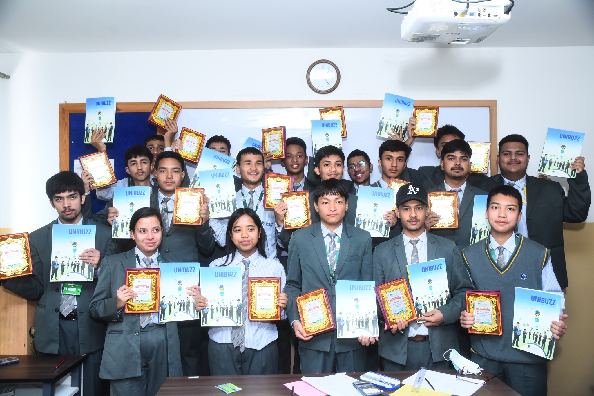 Uniglobe Secondary School, Kathmandu Students 