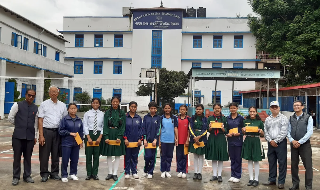 Adarsha Kanya Niketan Secondary School, Lalitpur Building 