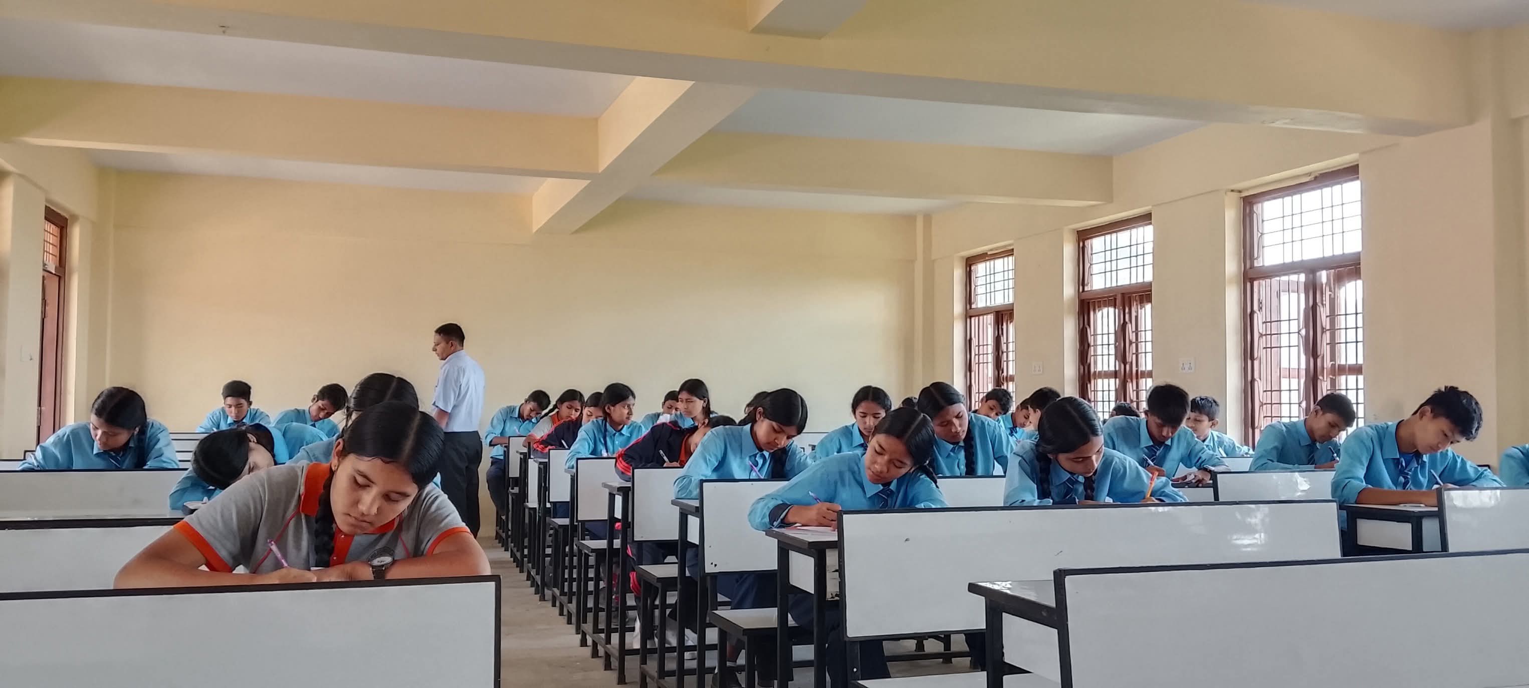 Amar Jyoti Janata Secondary School, Gorkha Classroom 