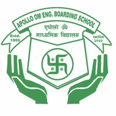 Apollo Om English Awasiya Secondary School, Siraha Logo 