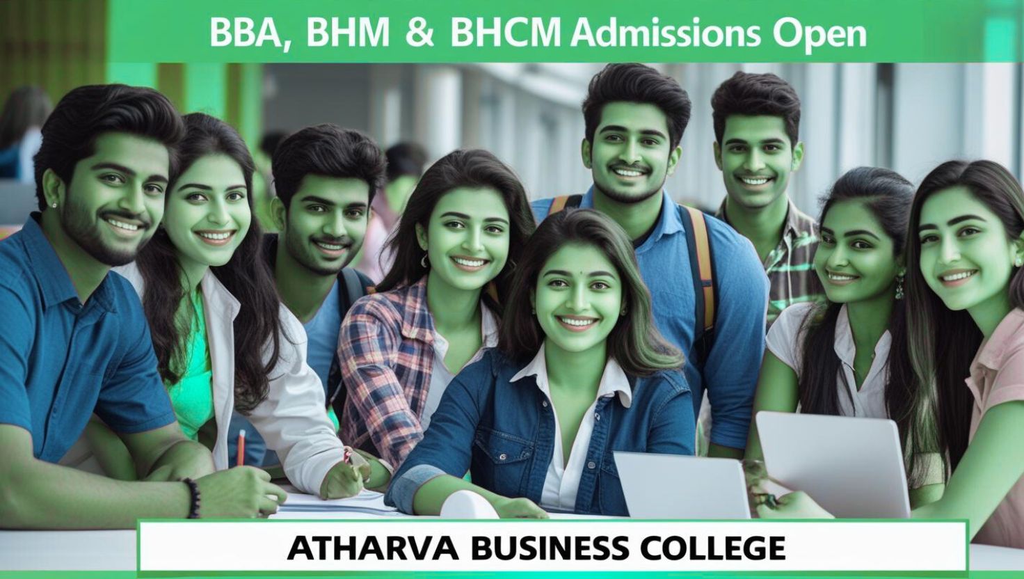 BBA, BHM and BHCM Admission Open at Atharva College