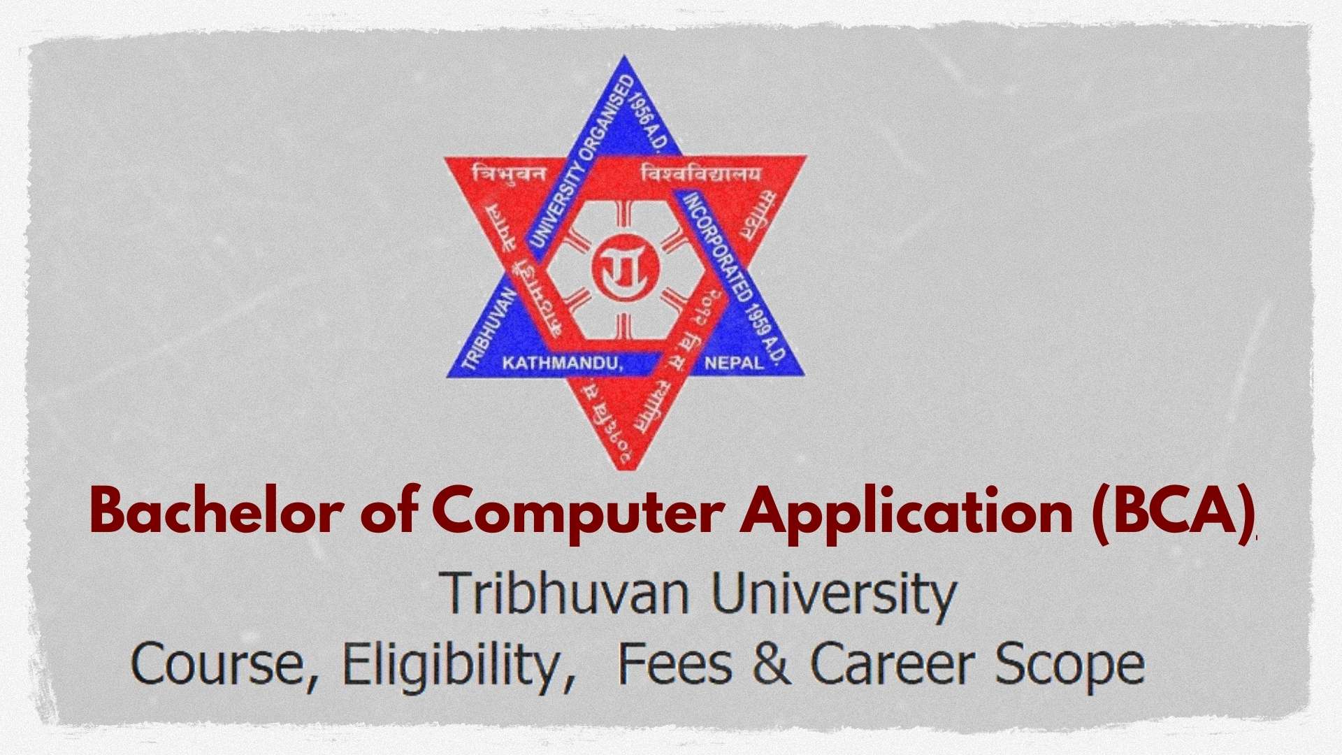 BCA, Tribhuvan University