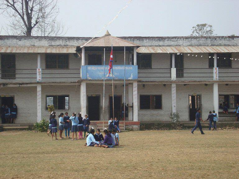 Bishwa Prakash Secondary School, Chitwan Building 
