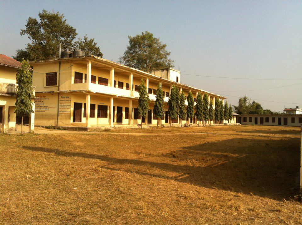 Buddha Shanti Secondary School, Chitwan Building 