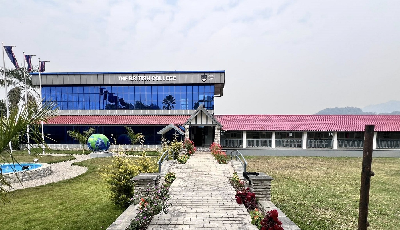 Cosmos International College, Pokhara, Building 