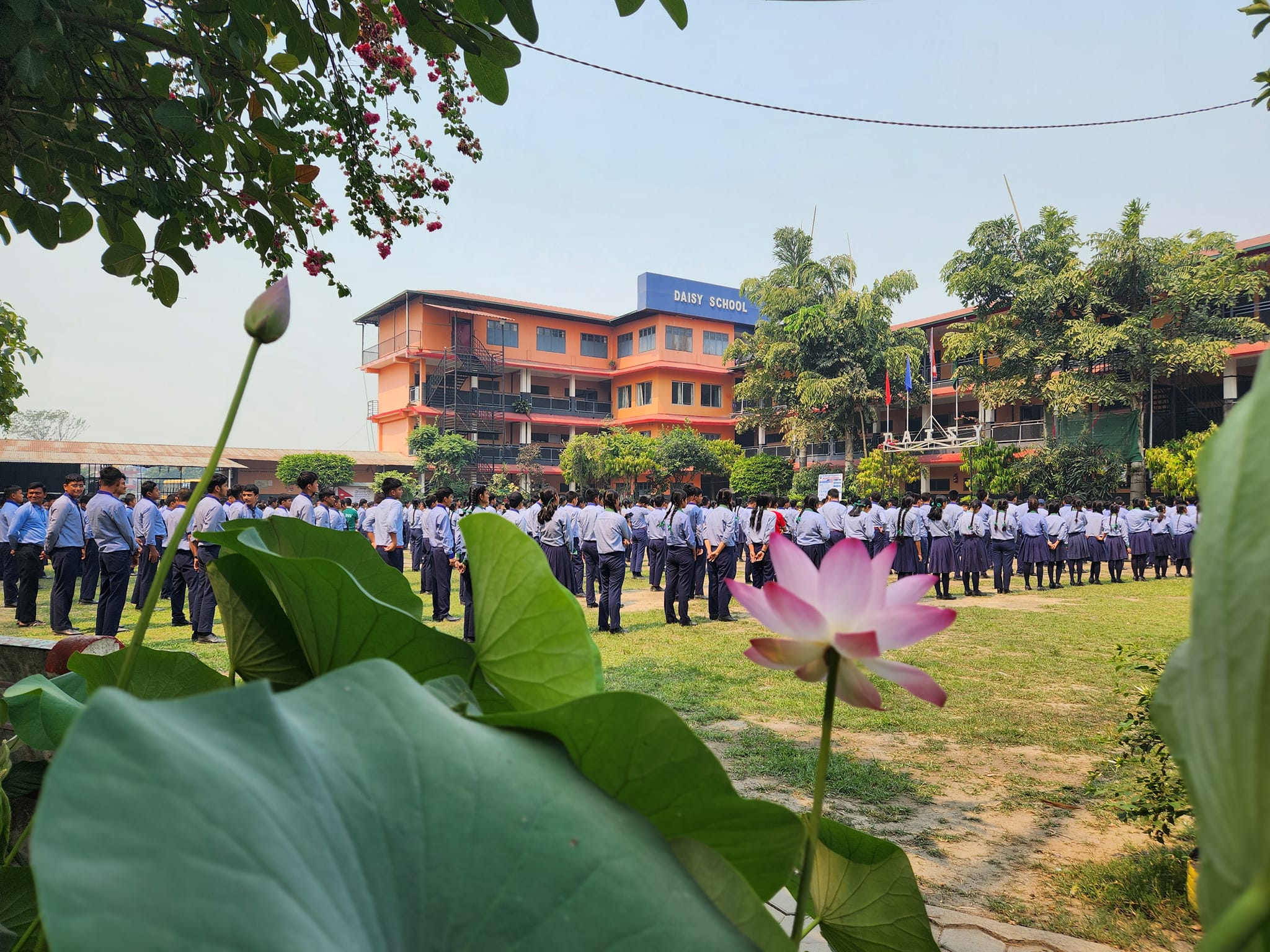 Daisy English Boarding Secondary School, Chitwan Building 