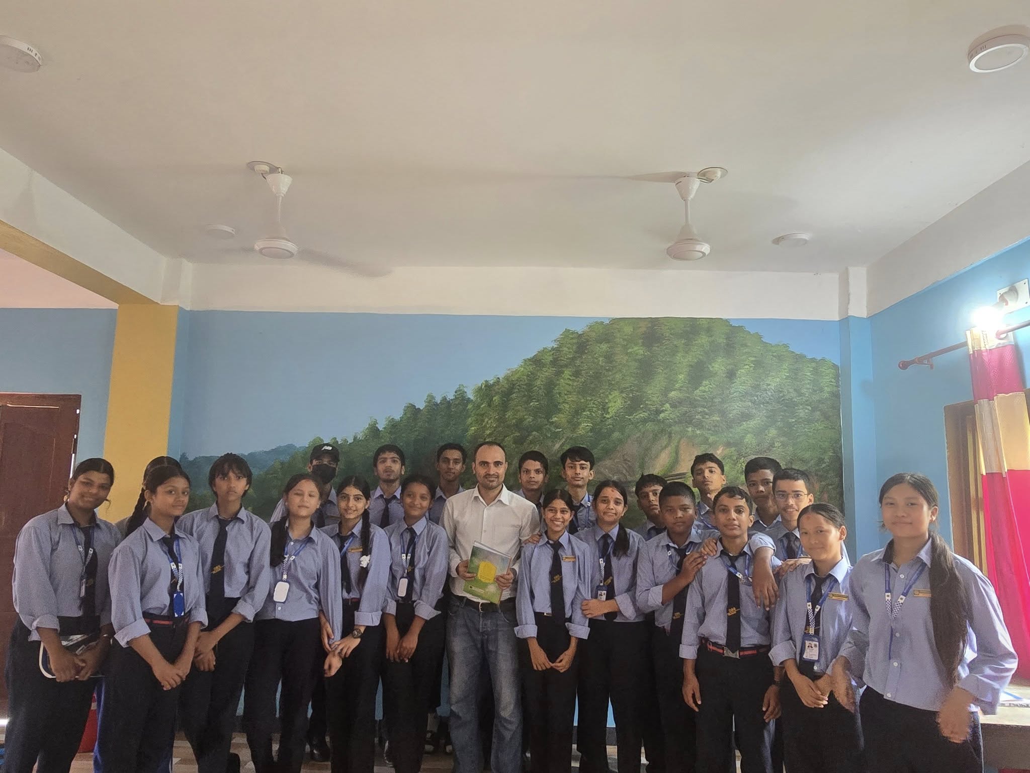 Devchuli Secondary School, Nawalpur Students 
