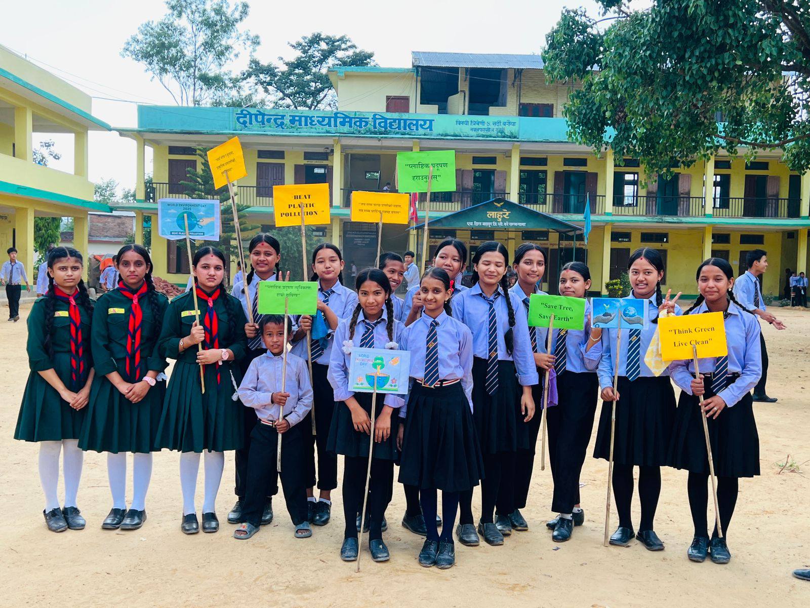 Dipendra Secondary School, Nawalpur Social Awareness Program 