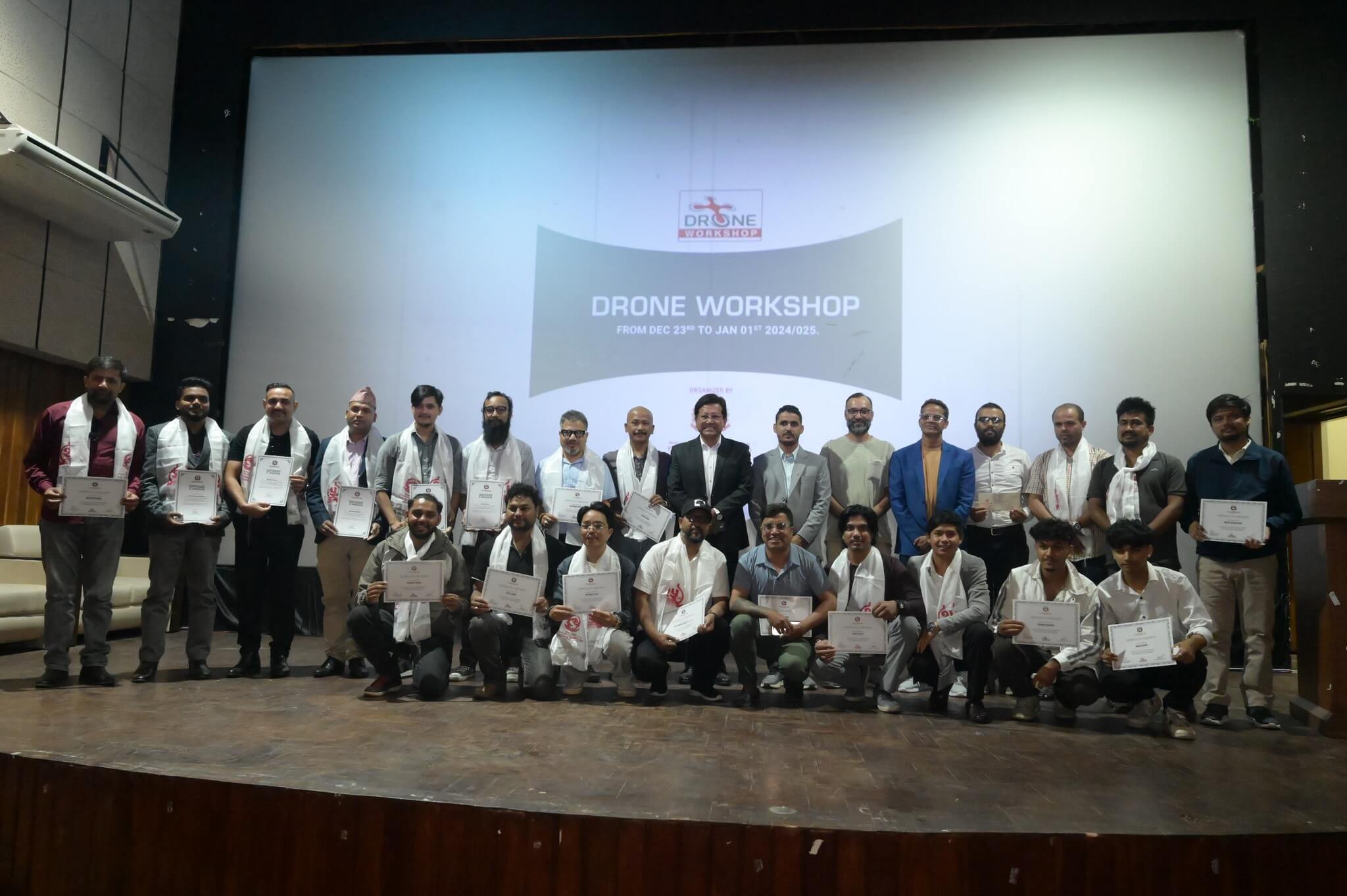 Drone Training and Scholarship Distribution Ceremony 2082