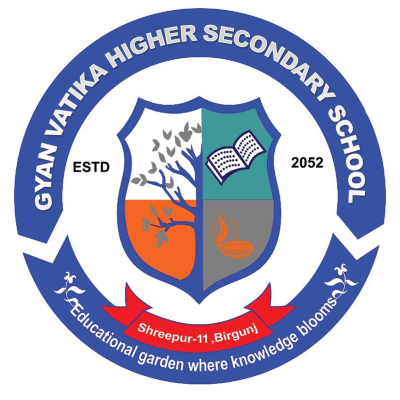 Gyan Vatika Boarding English Secondary School, Parsa Logo 